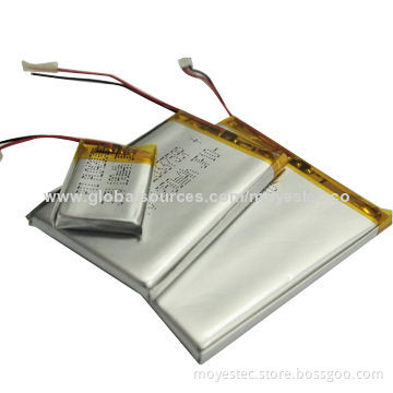 660mAh Li-polymer Batteries for Mobile Phone, GPS, Notebook, Camcorder, Portable DVD, Bluetooth
